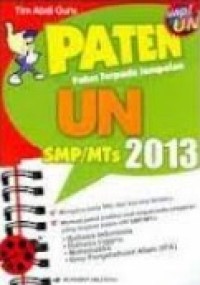 PATEN (paket terpadu jempolan) UN SMP/MTs 2013