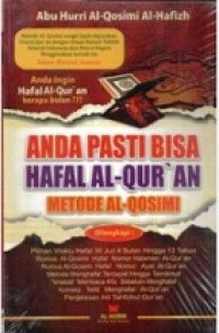 Anda Pasti Bisa Hafal Al Quran