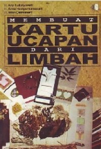 Membuat Kartu Ucapan Dari Limbah