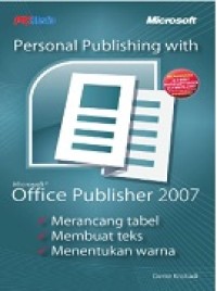 Personal Publishing with Office Publisher 2007